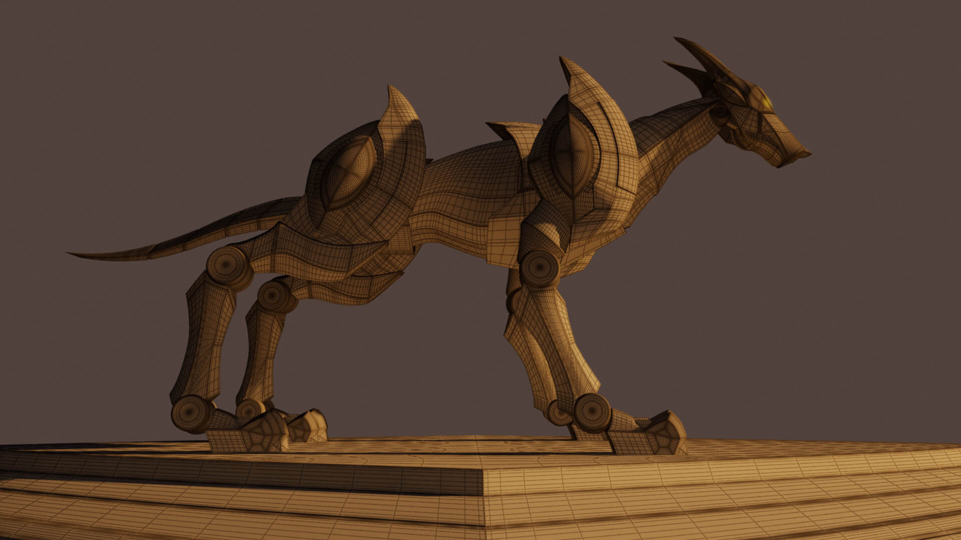 Kyashan Flender 3D Model