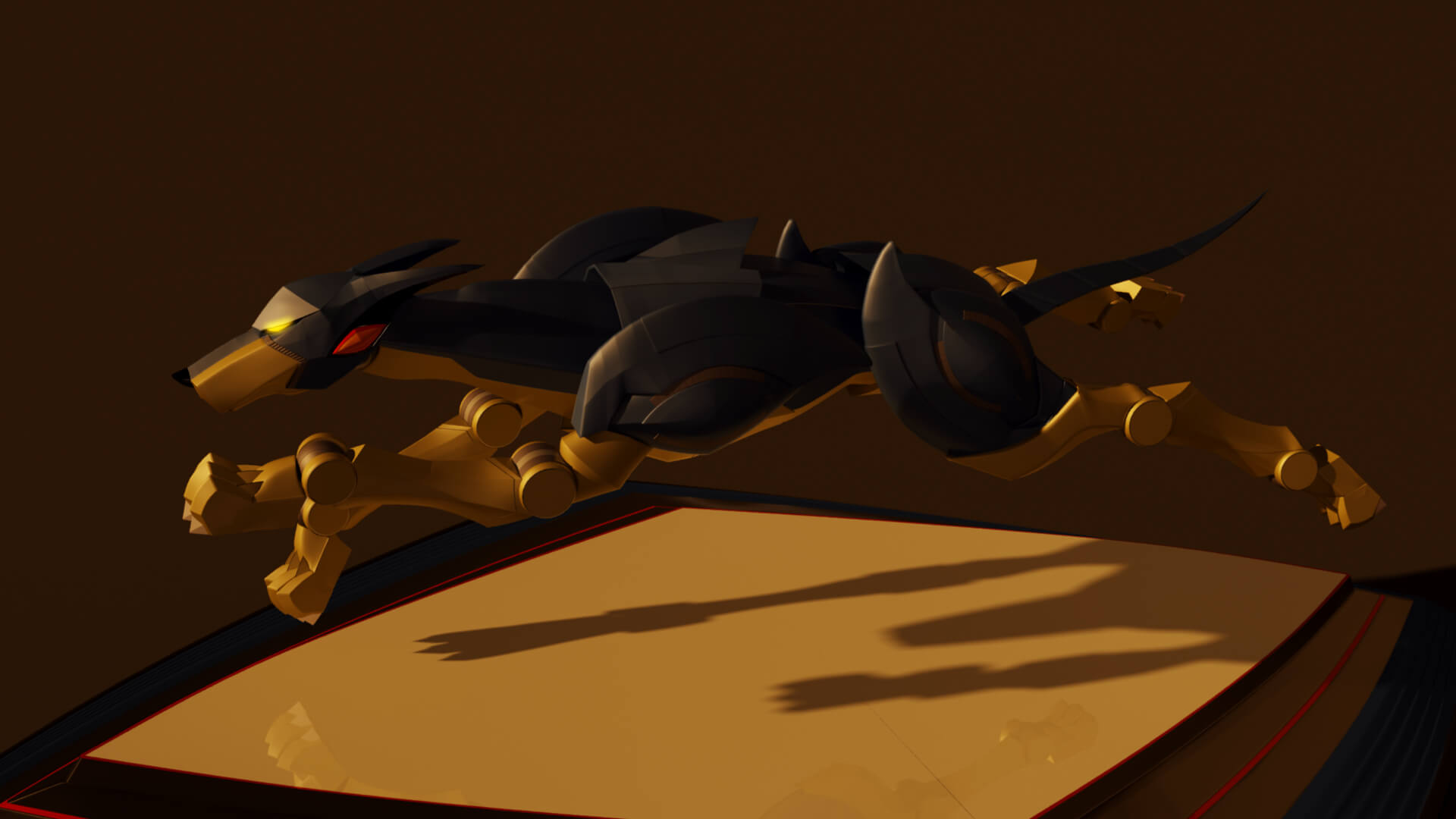 Kyashan Flender 3D Model
