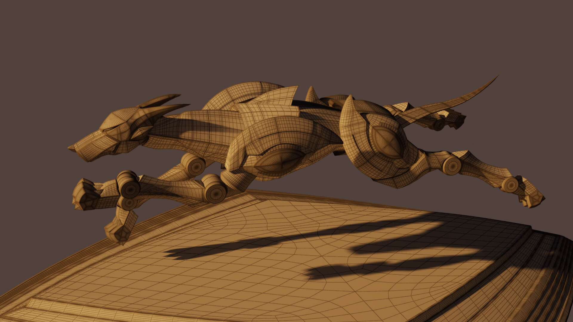 Kyashan Flender 3D Model