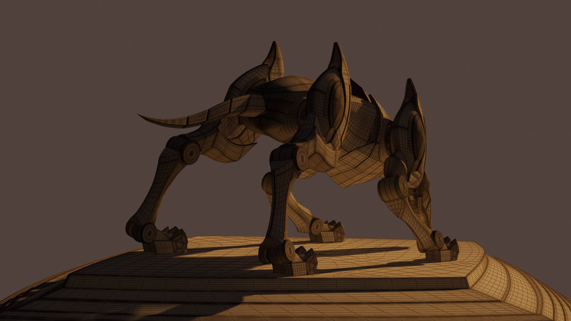 Kyashan Flender 3D Model