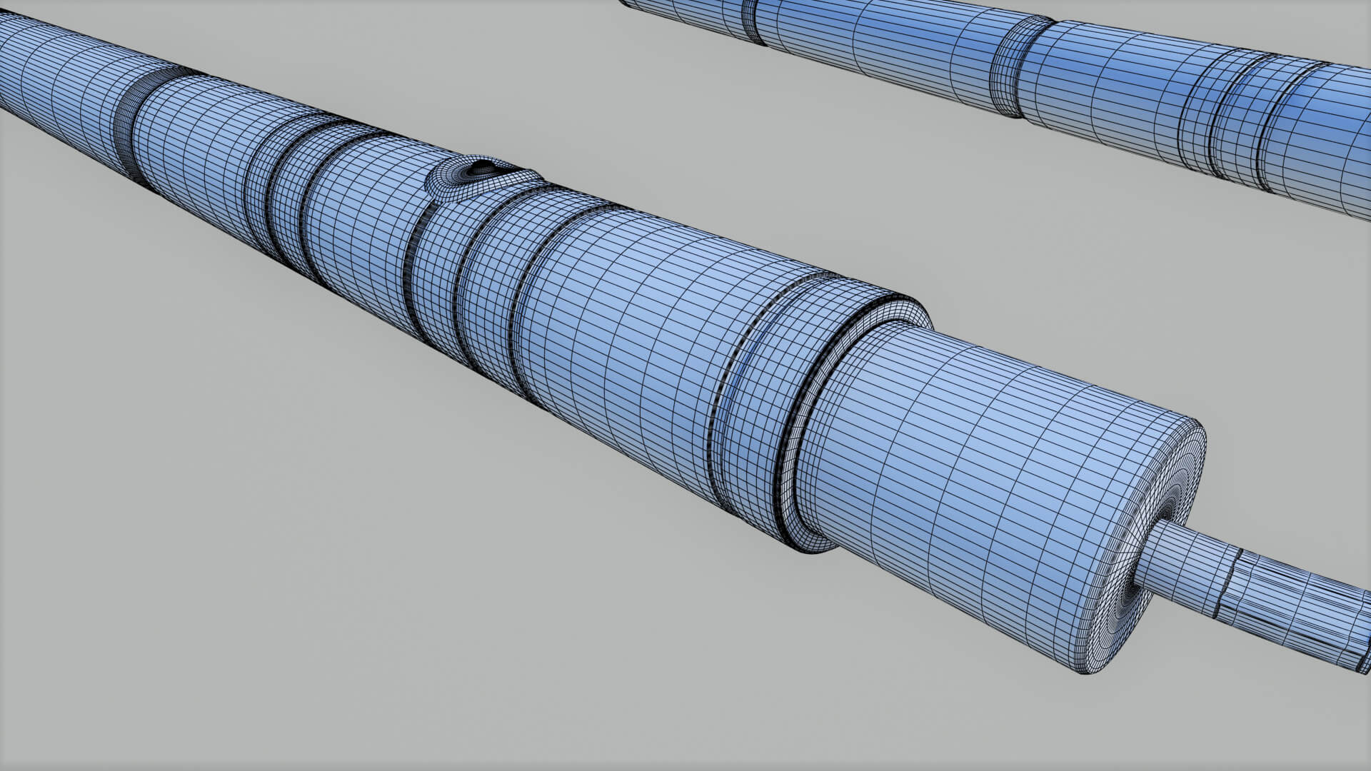 Superhero Club Nunchaku 3D Model