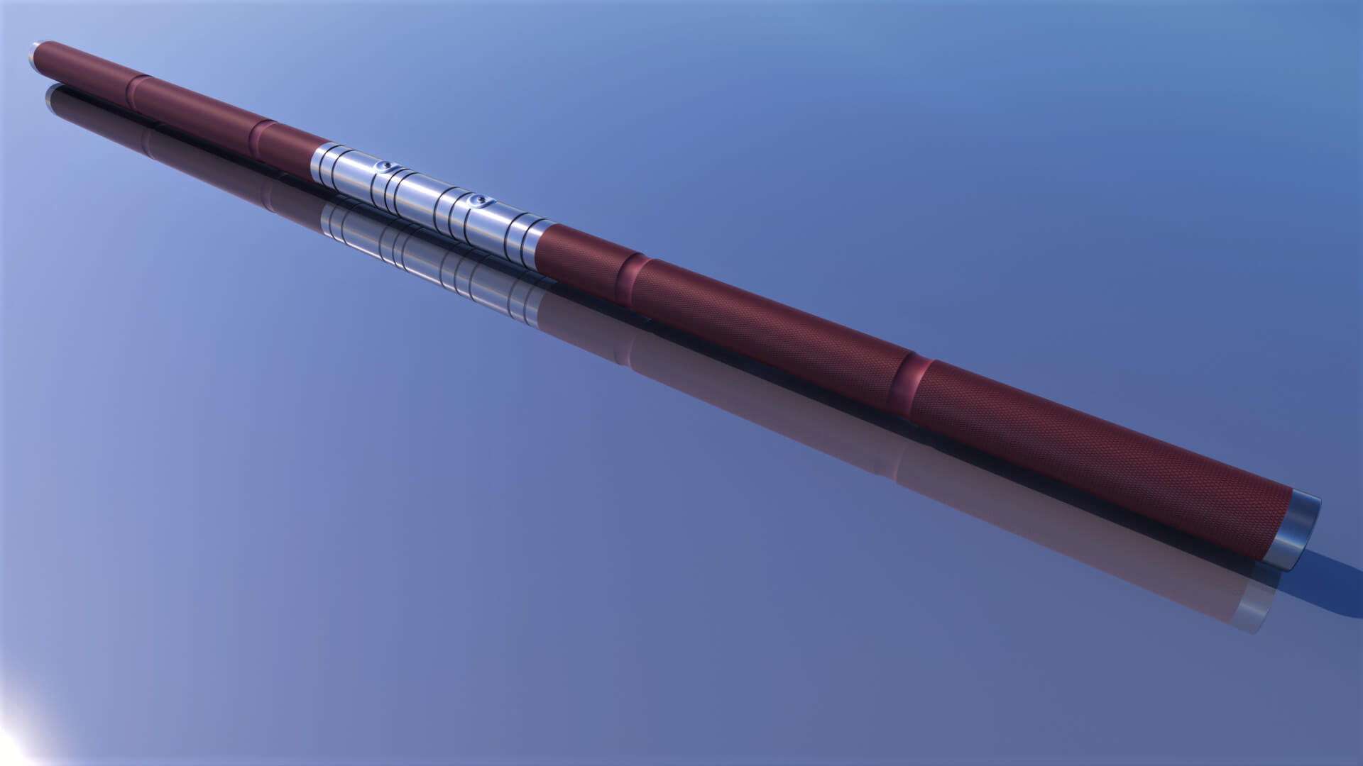 Superhero Club Nunchaku 3D Model