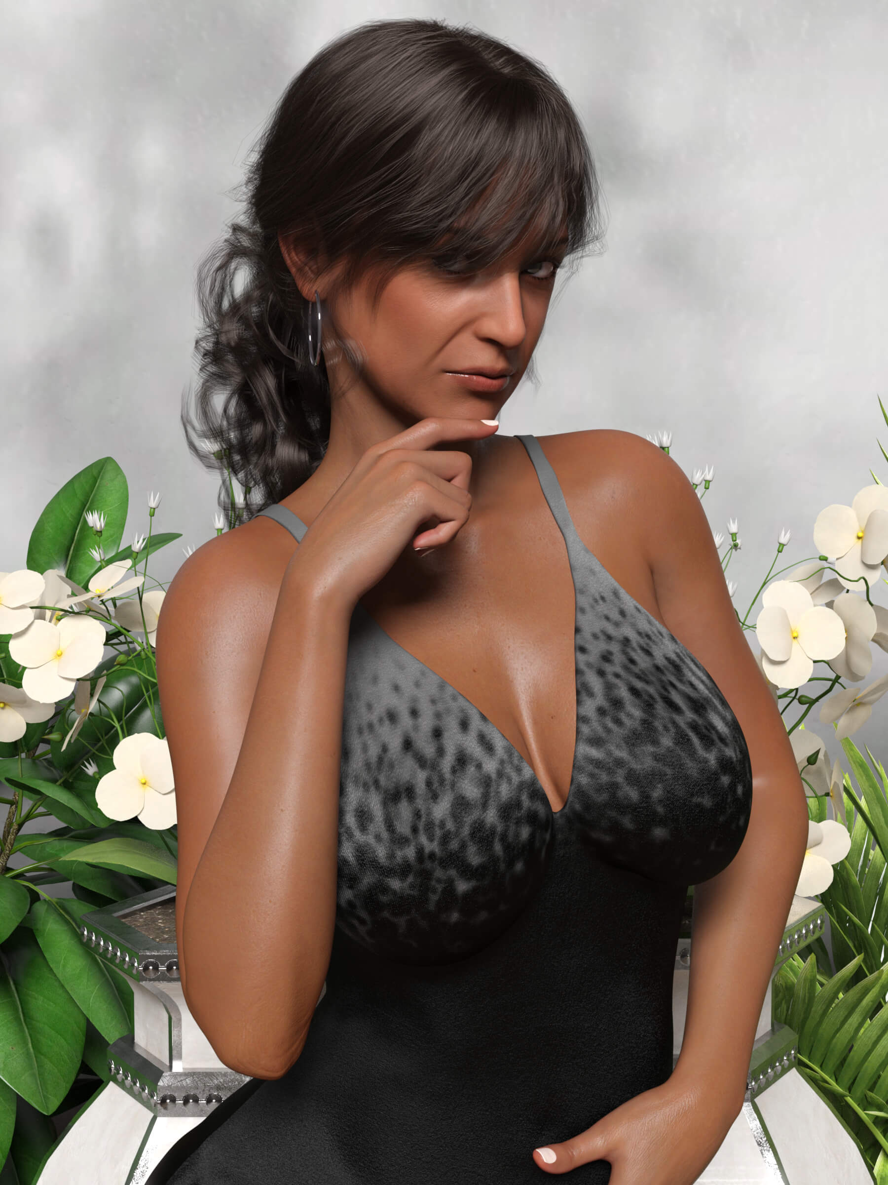 Nelda 3D Render, Digital Artwork by Lolipop29