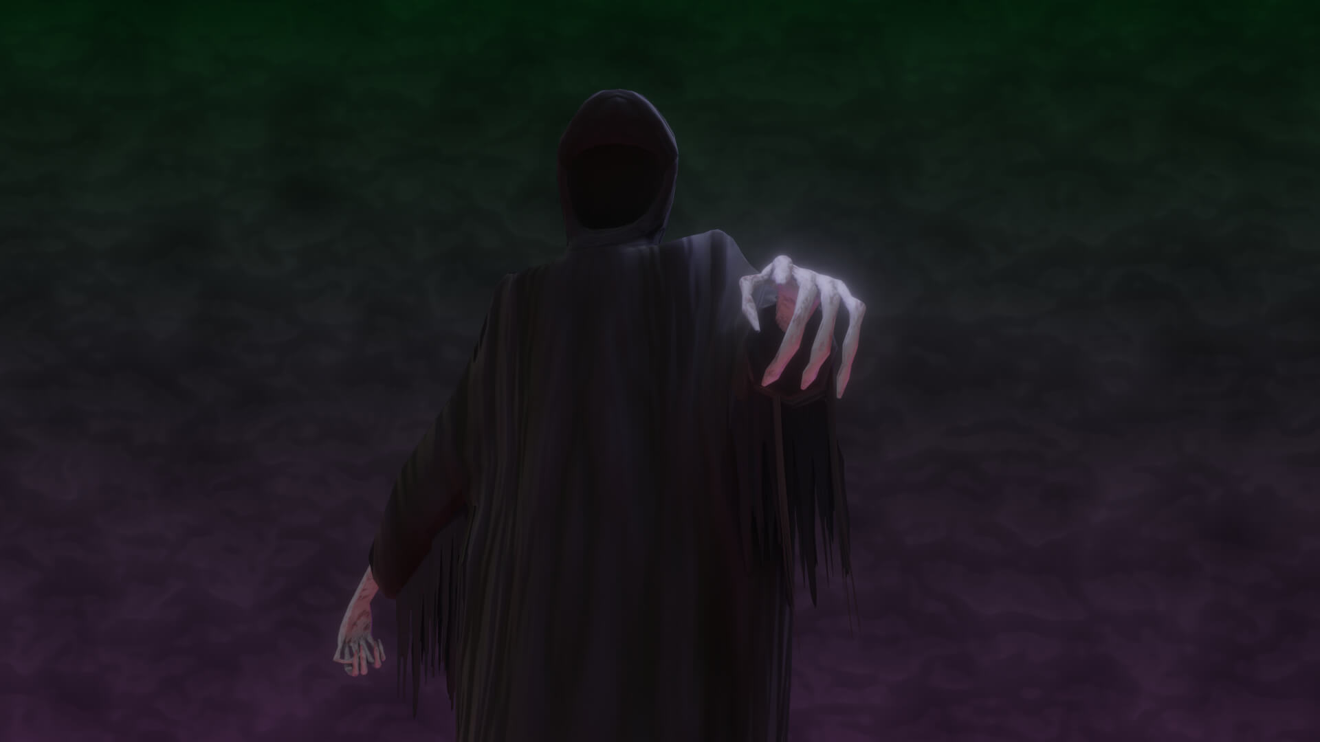 Scary Ghost - Animated Game Asset 3D Model