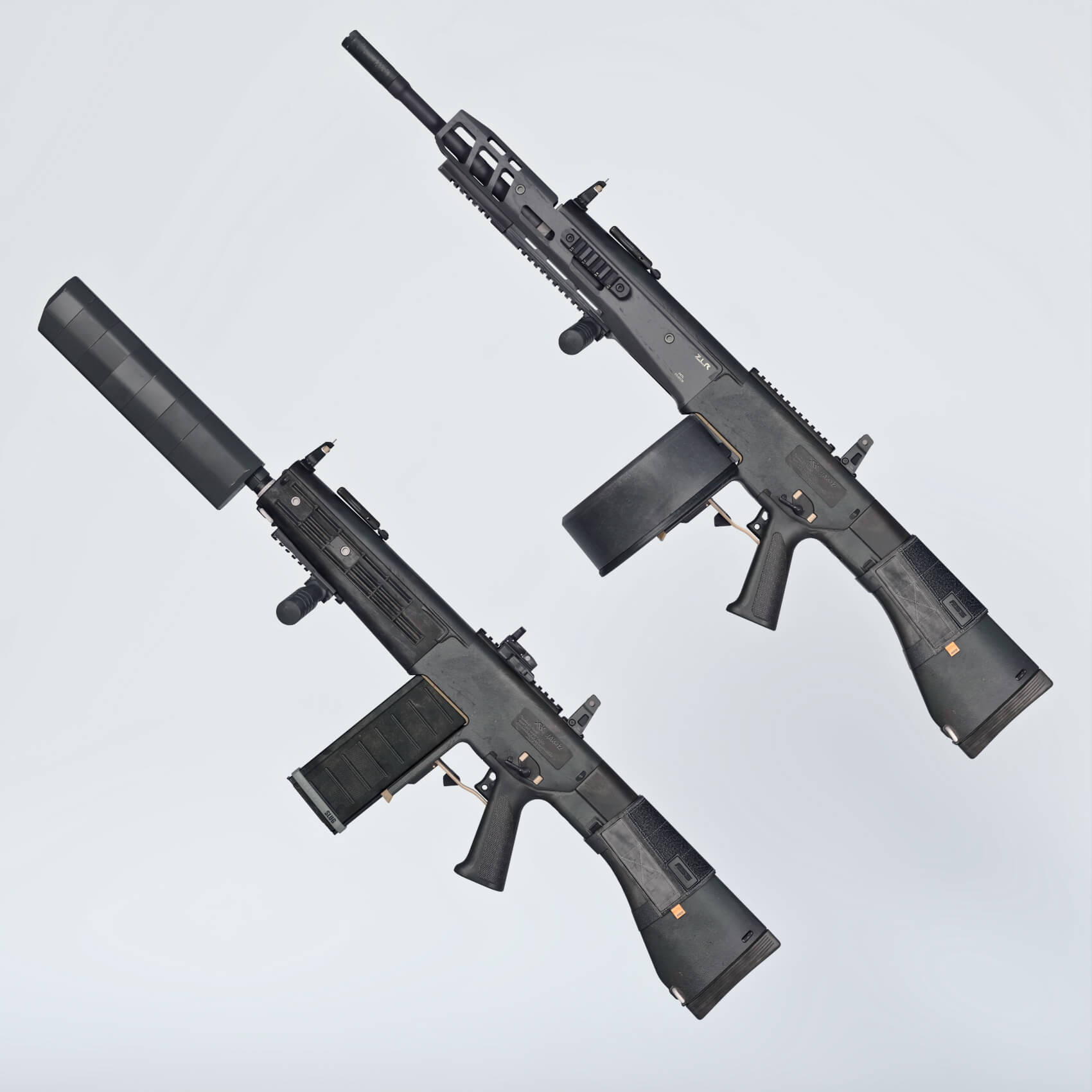 AA12 JaK Shotgun WZ for G8F and G9 Daz Content
