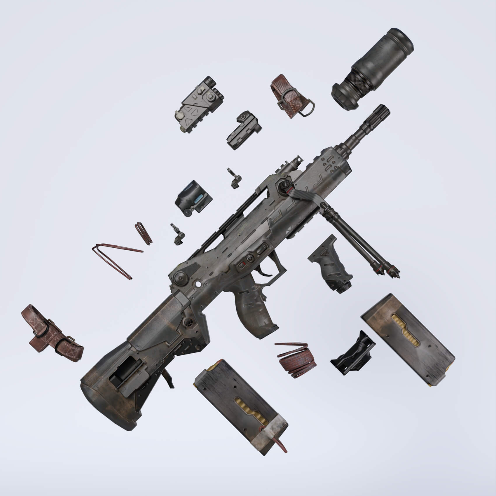 FAMAS FFAR Rifle Bo3 for G8f and G9 Daz Content