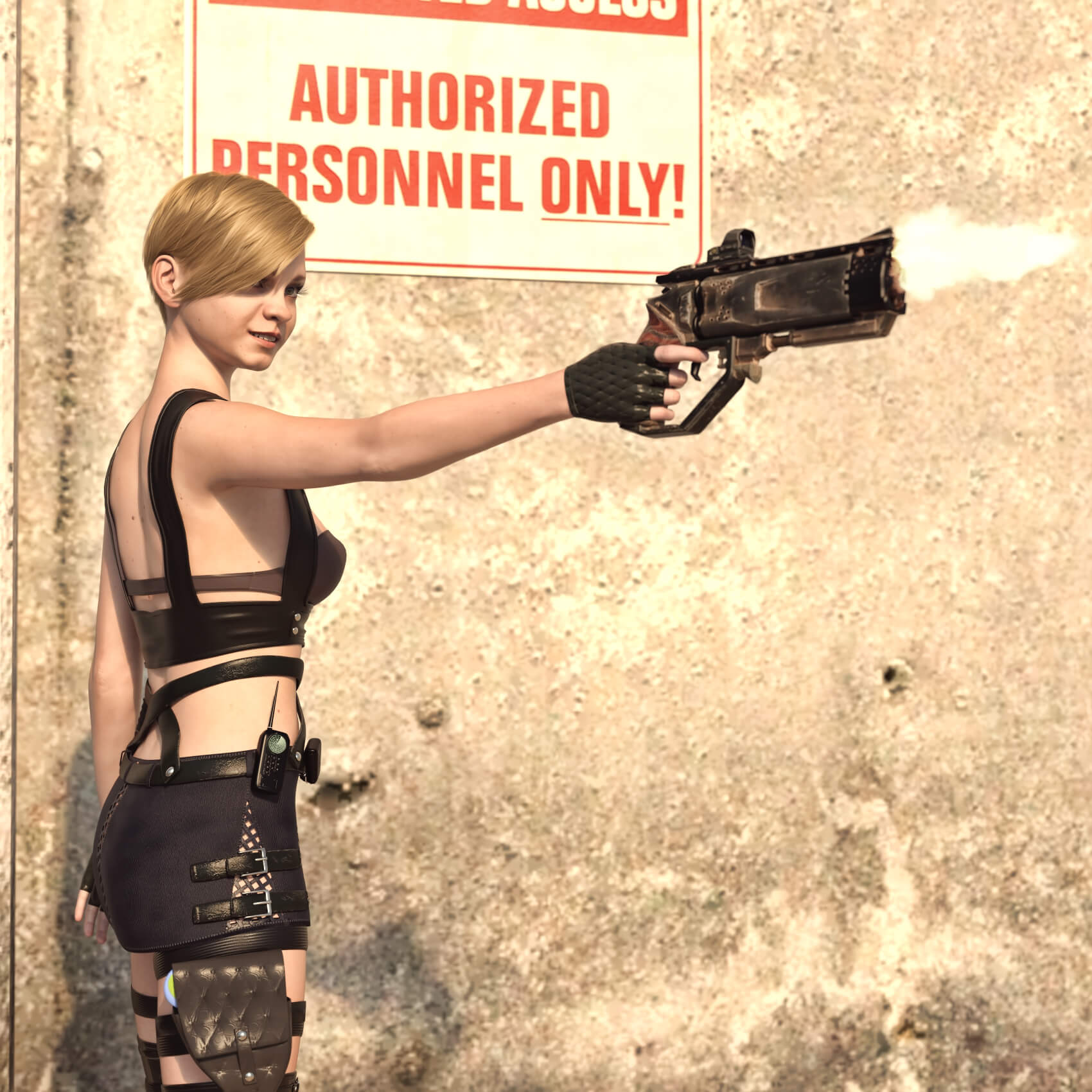 Marshal 16 Pistol BO3 for G8F and G9 Daz Content