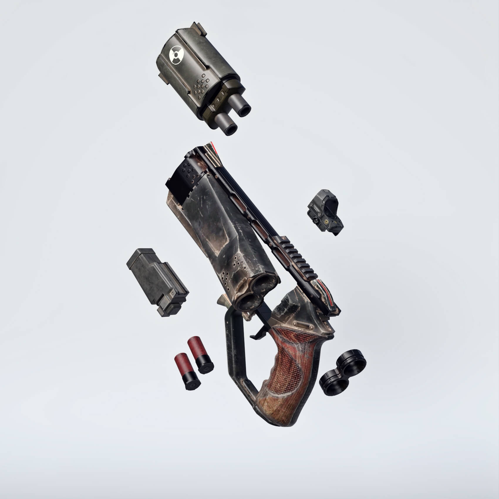 Marshal 16 Pistol BO3 for G8F and G9 Daz Content