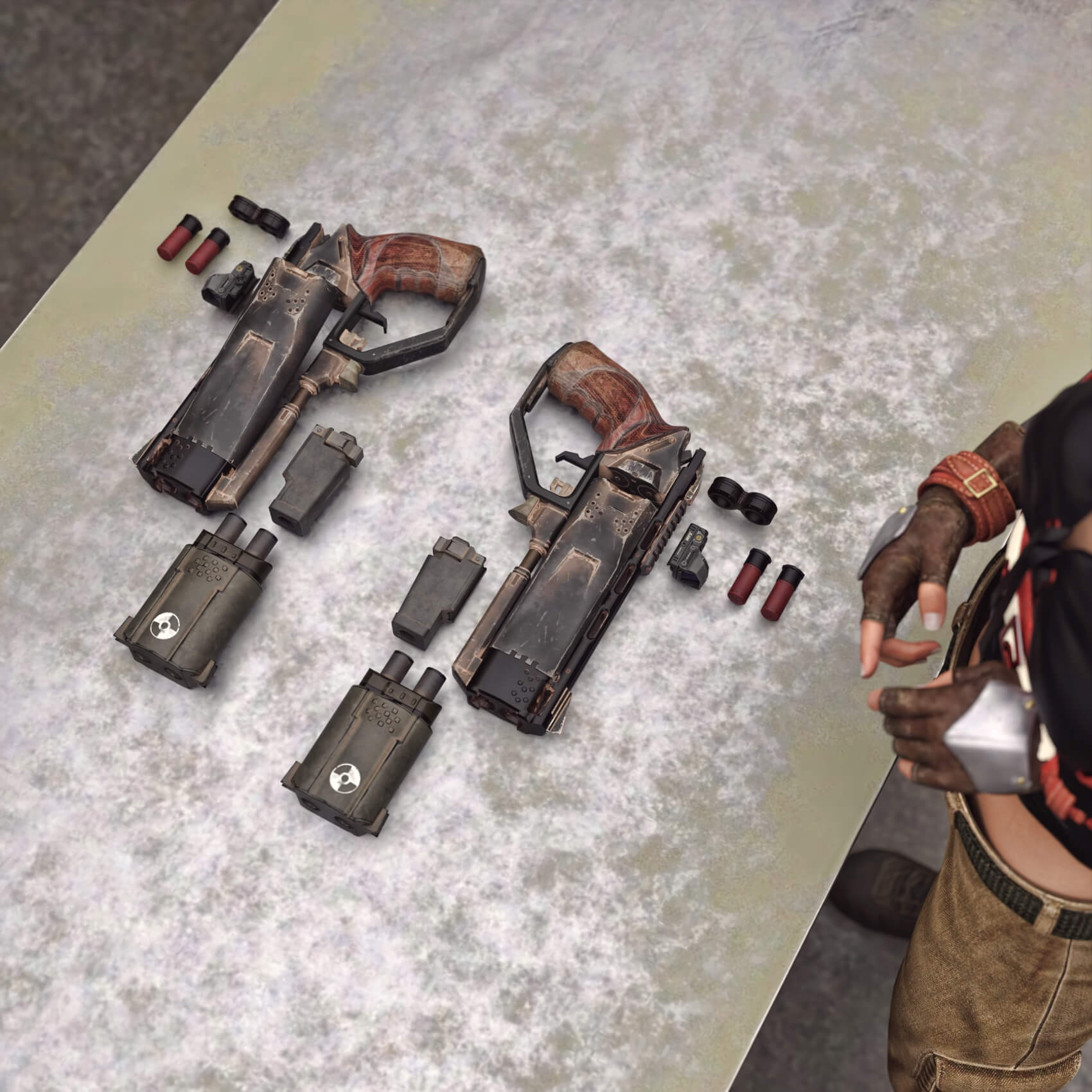 Marshal 16 Pistol BO3 for G8F and G9 Daz Content