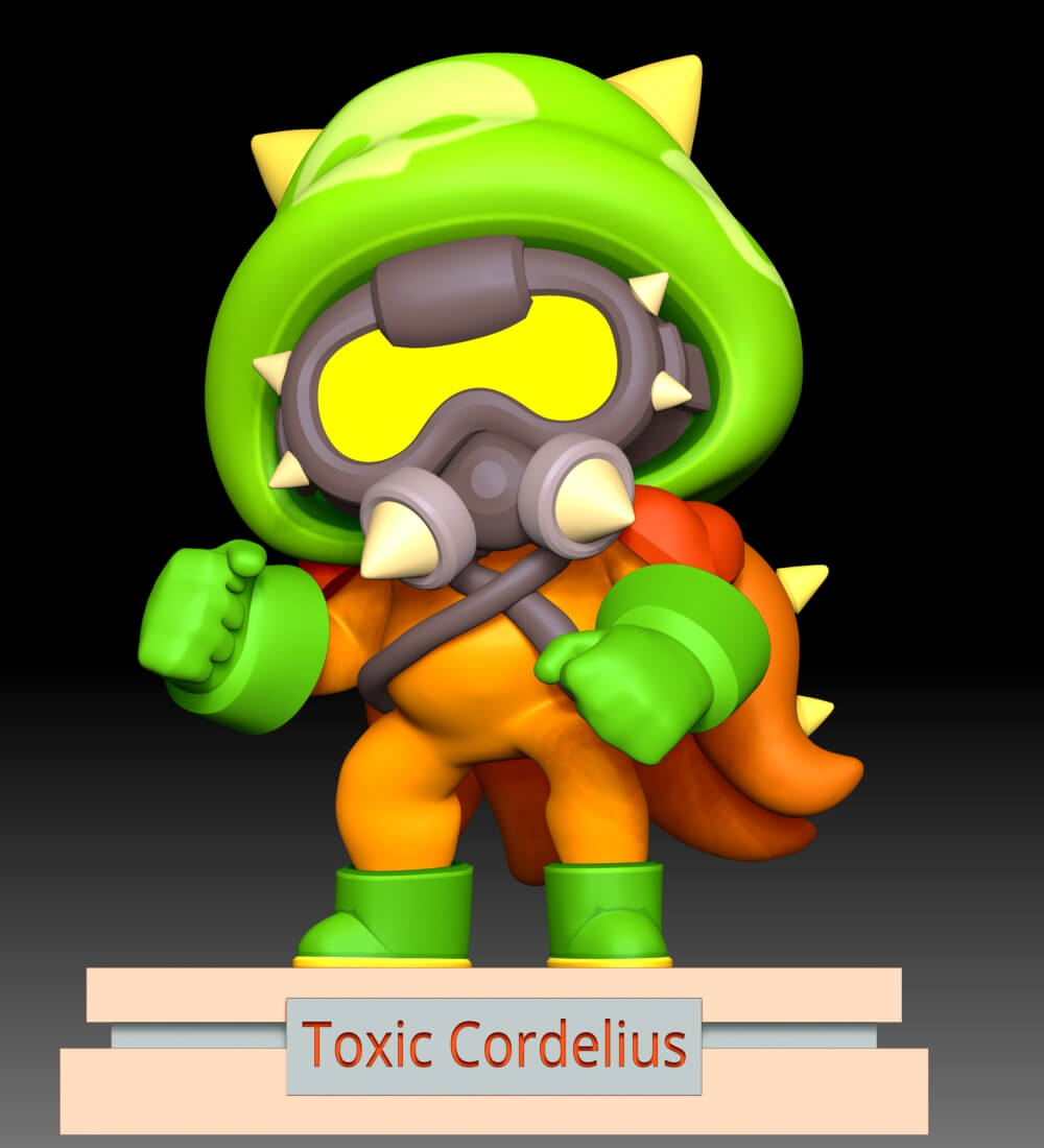 Cordelius - Brawl Stars 3D Model