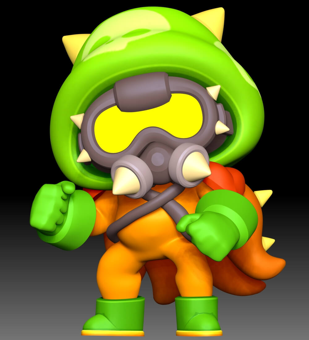 Cordelius - Brawl Stars 3D Model