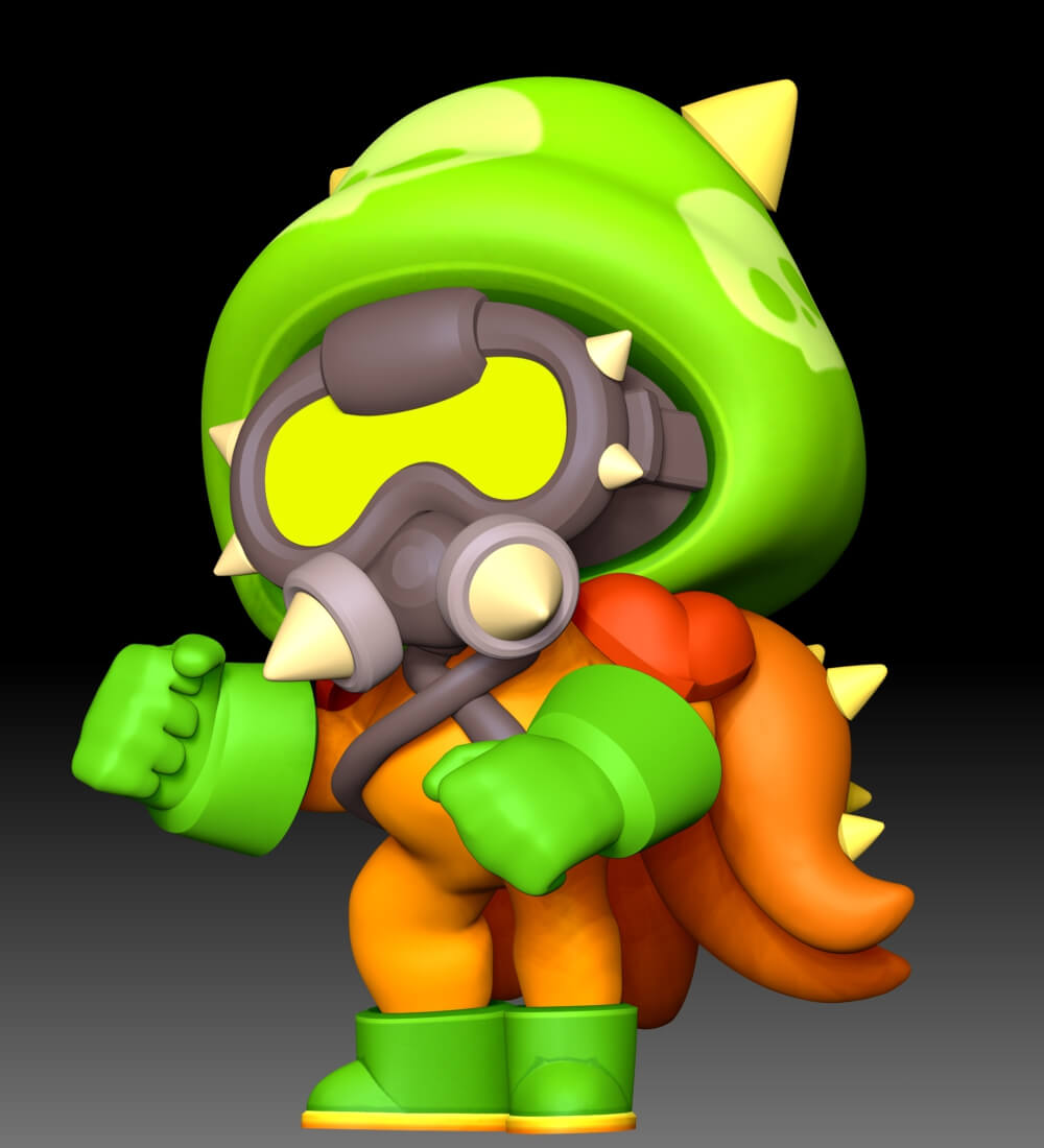 Cordelius - Brawl Stars 3D Model