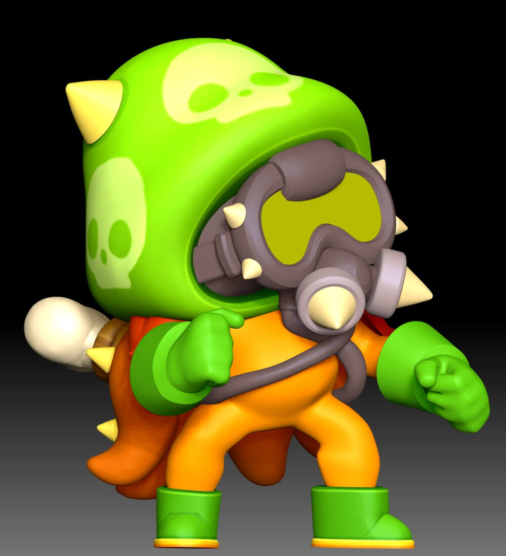 Cordelius - Brawl Stars 3D Model