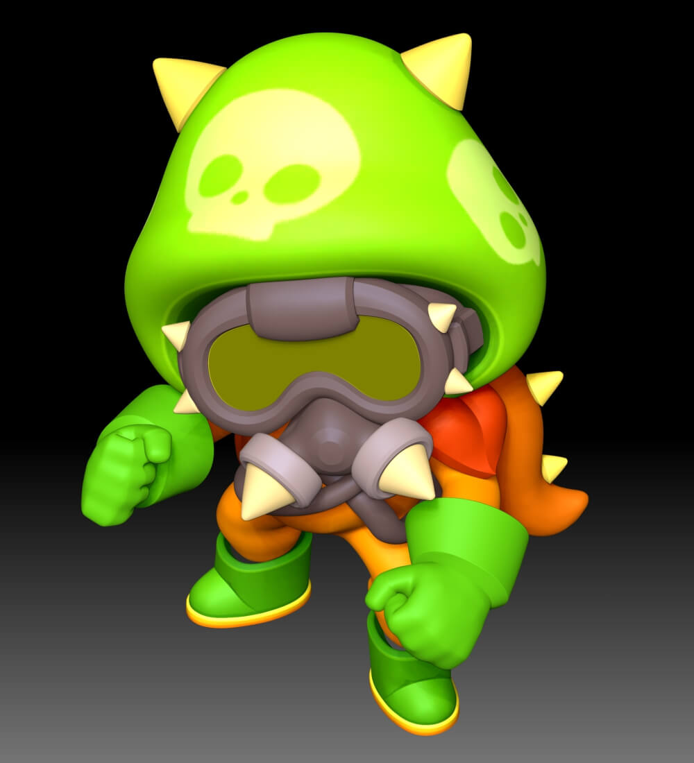 Cordelius - Brawl Stars 3D Model