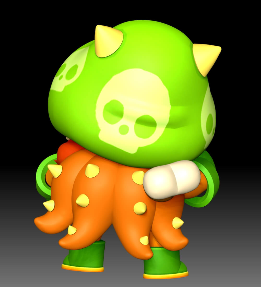 Cordelius - Brawl Stars 3D Model