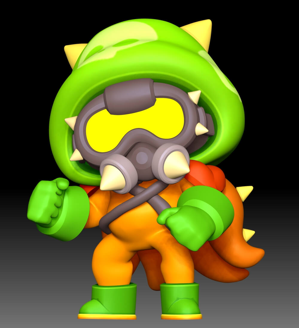 Cordelius - Brawl Stars 3D Model