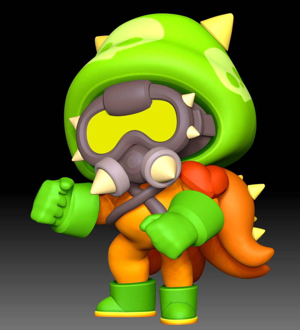 Cordelius - Brawl Stars 3D Model