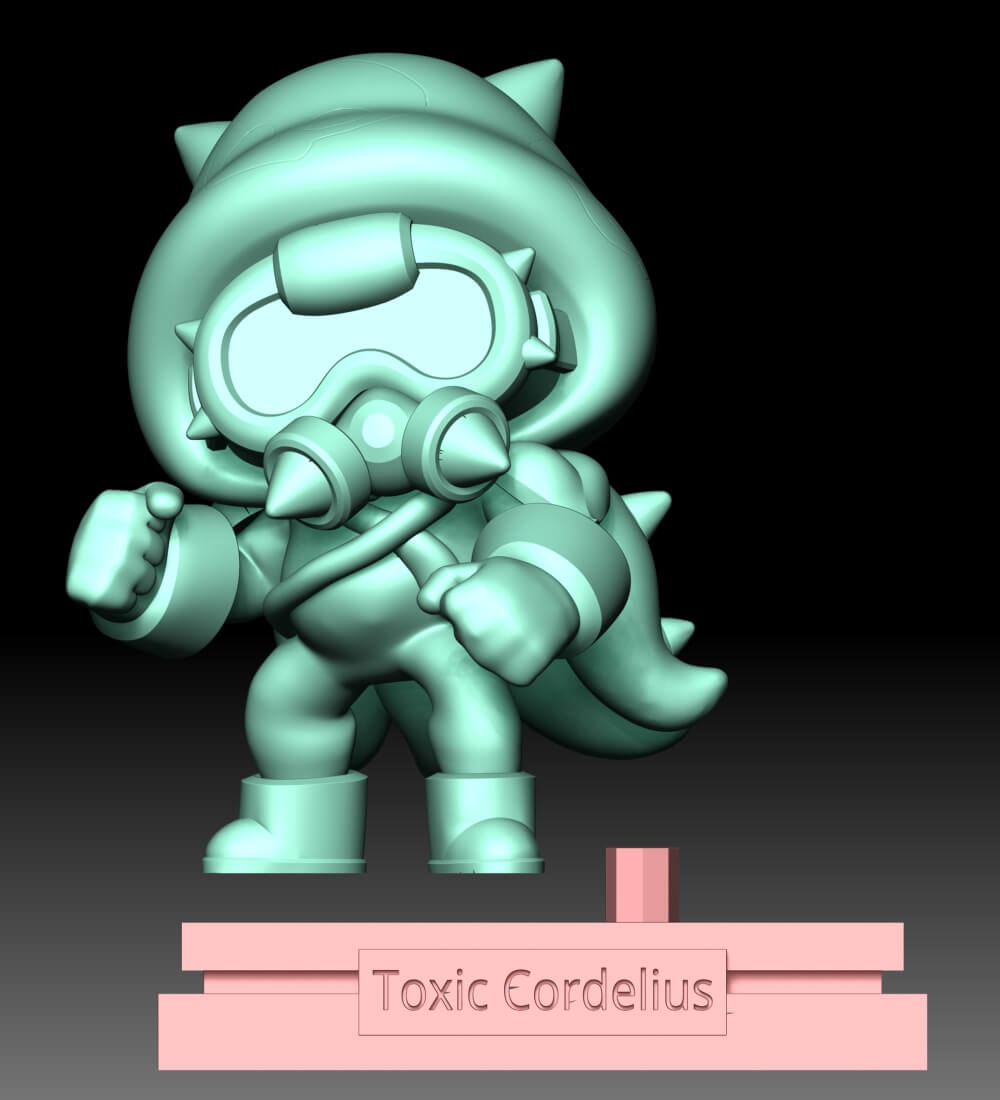 Cordelius - Brawl Stars 3D Model