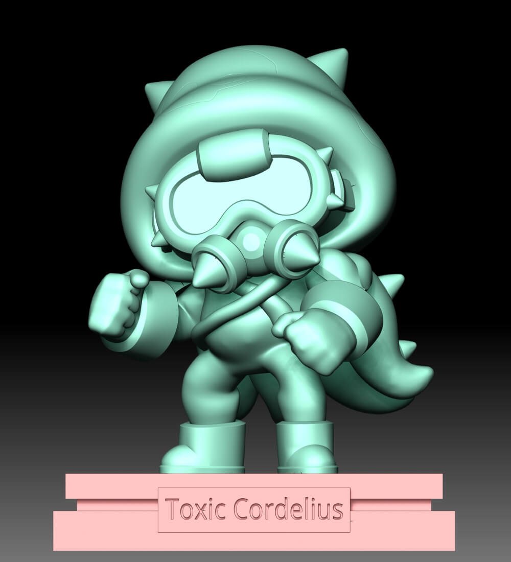 Cordelius - Brawl Stars 3D Model