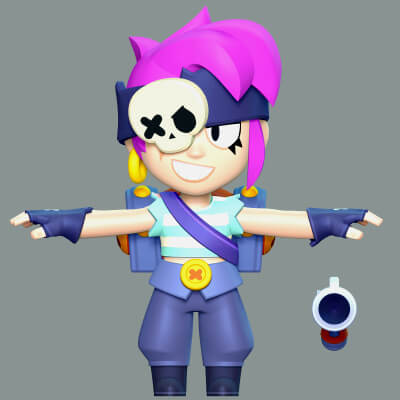 Penny Fan Art - Brawl Stars