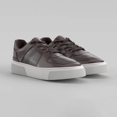 AeroMint Brown Shoe Sneaker