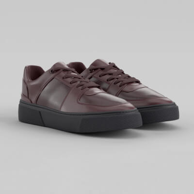 AeroMint Burgundy Shoe Sneaker