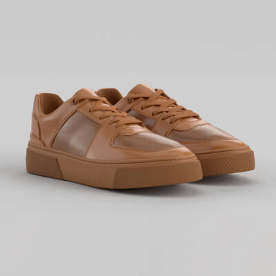 AeroMint Light Brown Shoe Sneaker