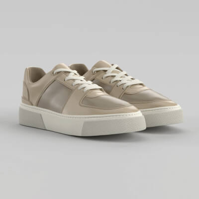 AeroMint Stone Gray Shoe Sneaker