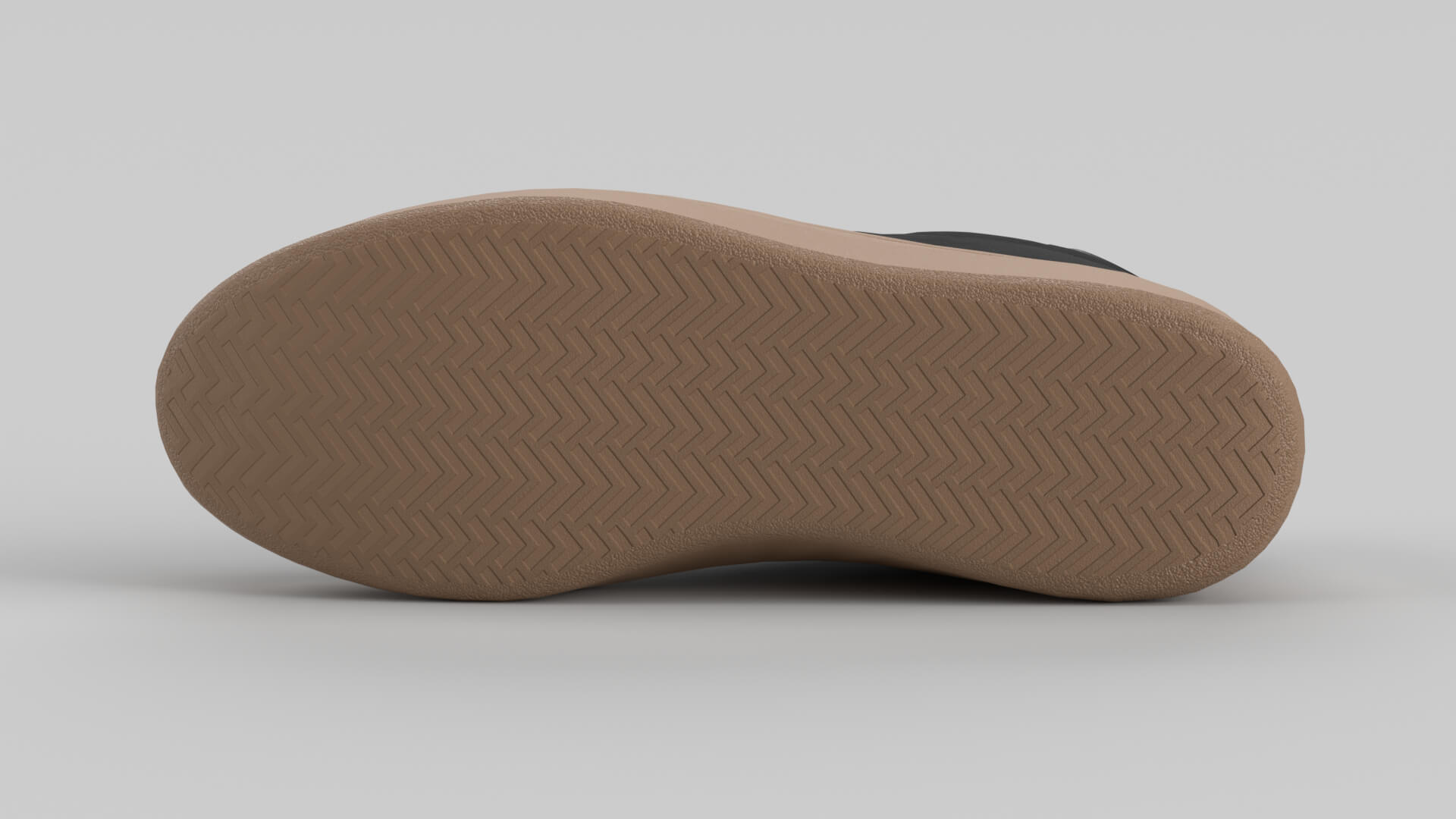 Archer Black Shoe Sneaker 3D Model