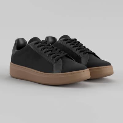 Archer Black Shoe Sneaker