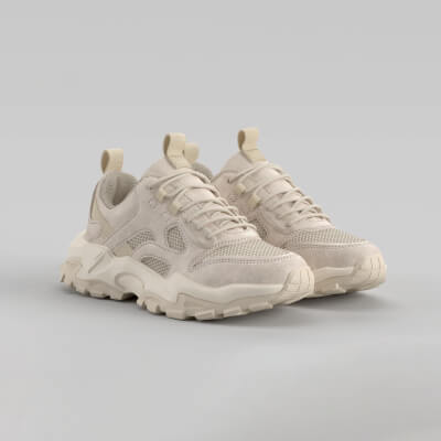 Chunky Cream Shoe Sneaker