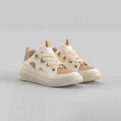 Skater Beige Shoe Sneaker