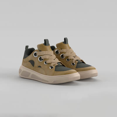 Skater Khaki Shoe Sneaker