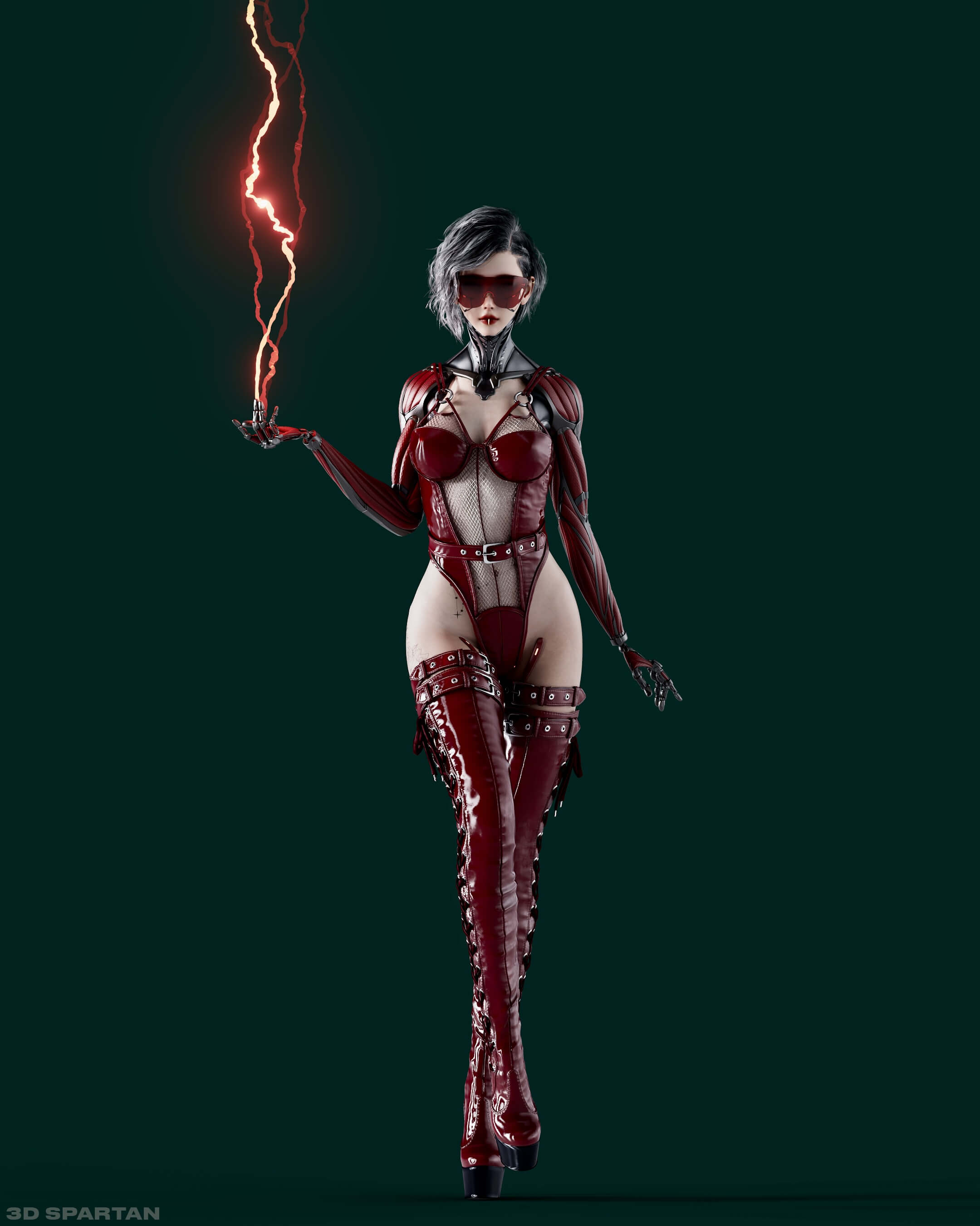 VENA.001 3D Render, Digital Artwork by Lucifer3797