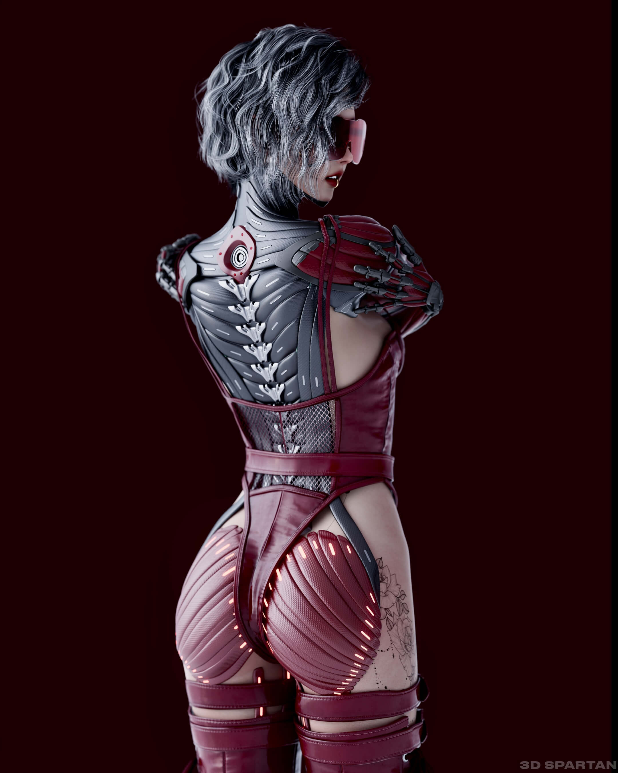 VENA.001 3D Render, Digital Artwork by Lucifer3797