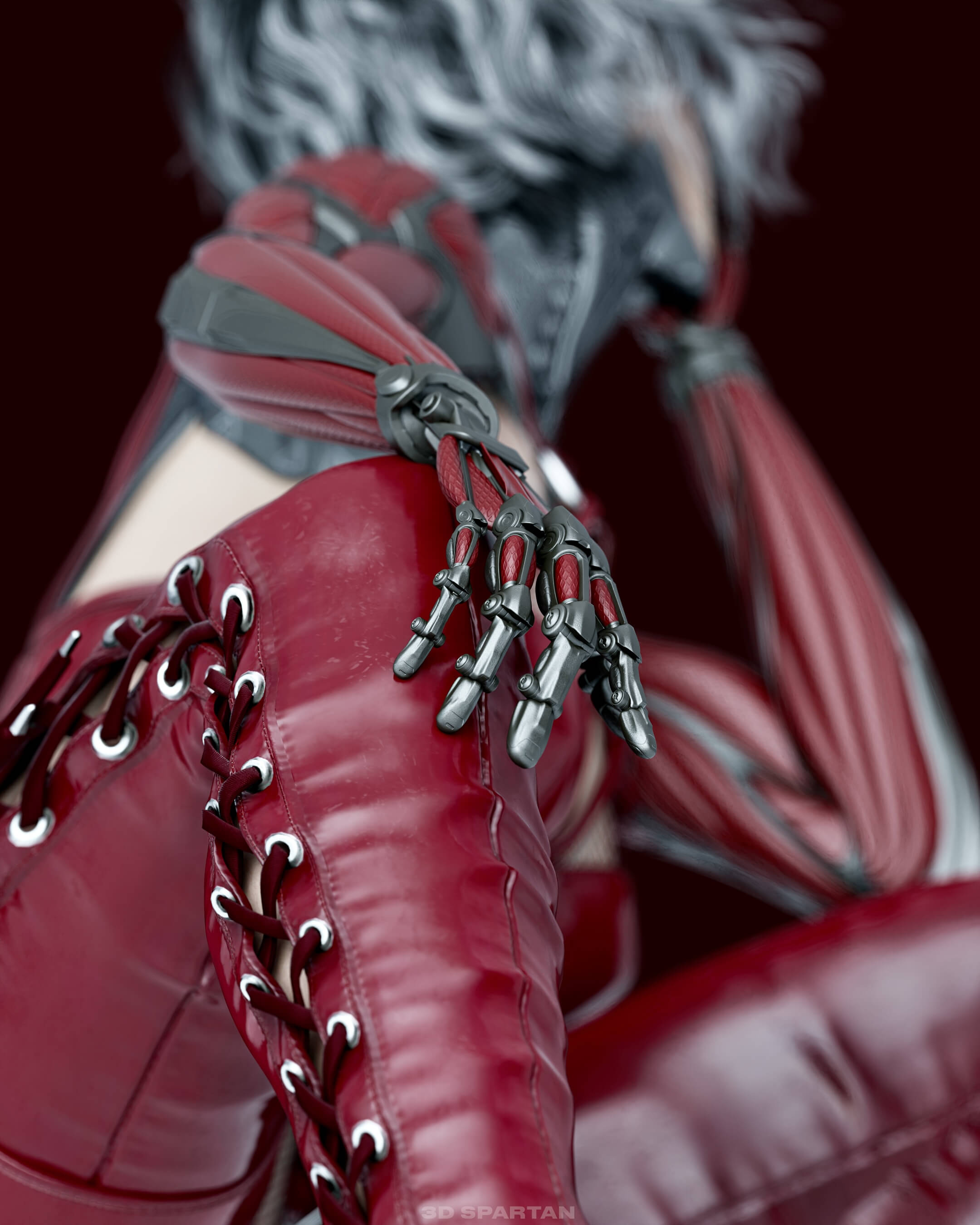 VENA.001 3D Render, Digital Artwork by Lucifer3797