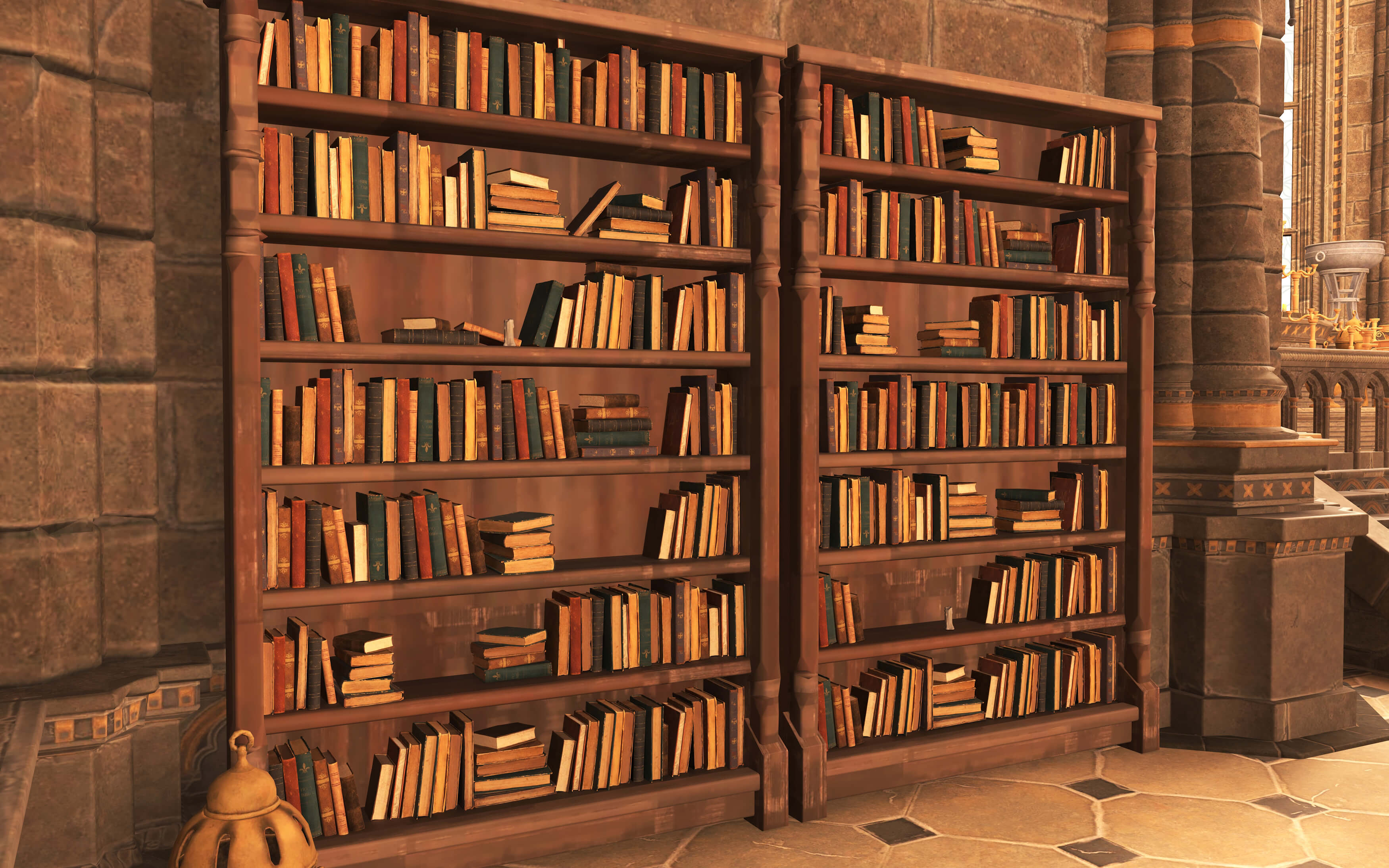 Church Interior 3D Model