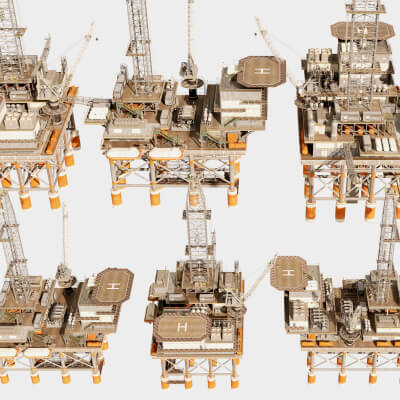 Oil Rig Platform