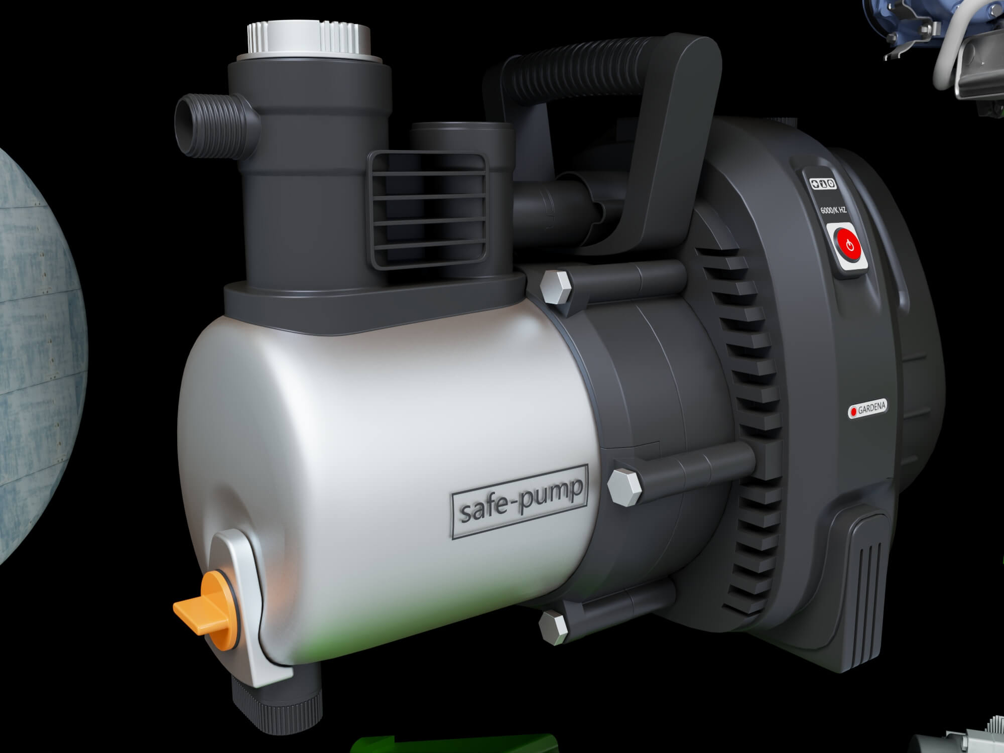 Engines Motors and Pumps Mechanical Collection 3D Model