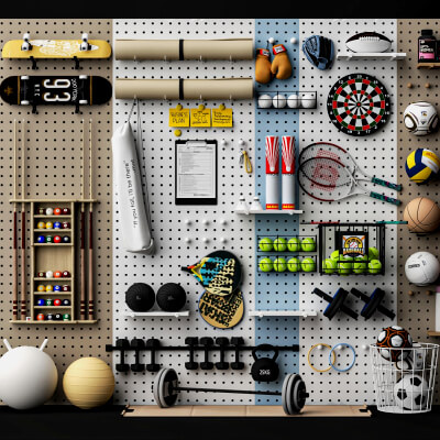 Home Gym Accessories and Sports Equipment Set