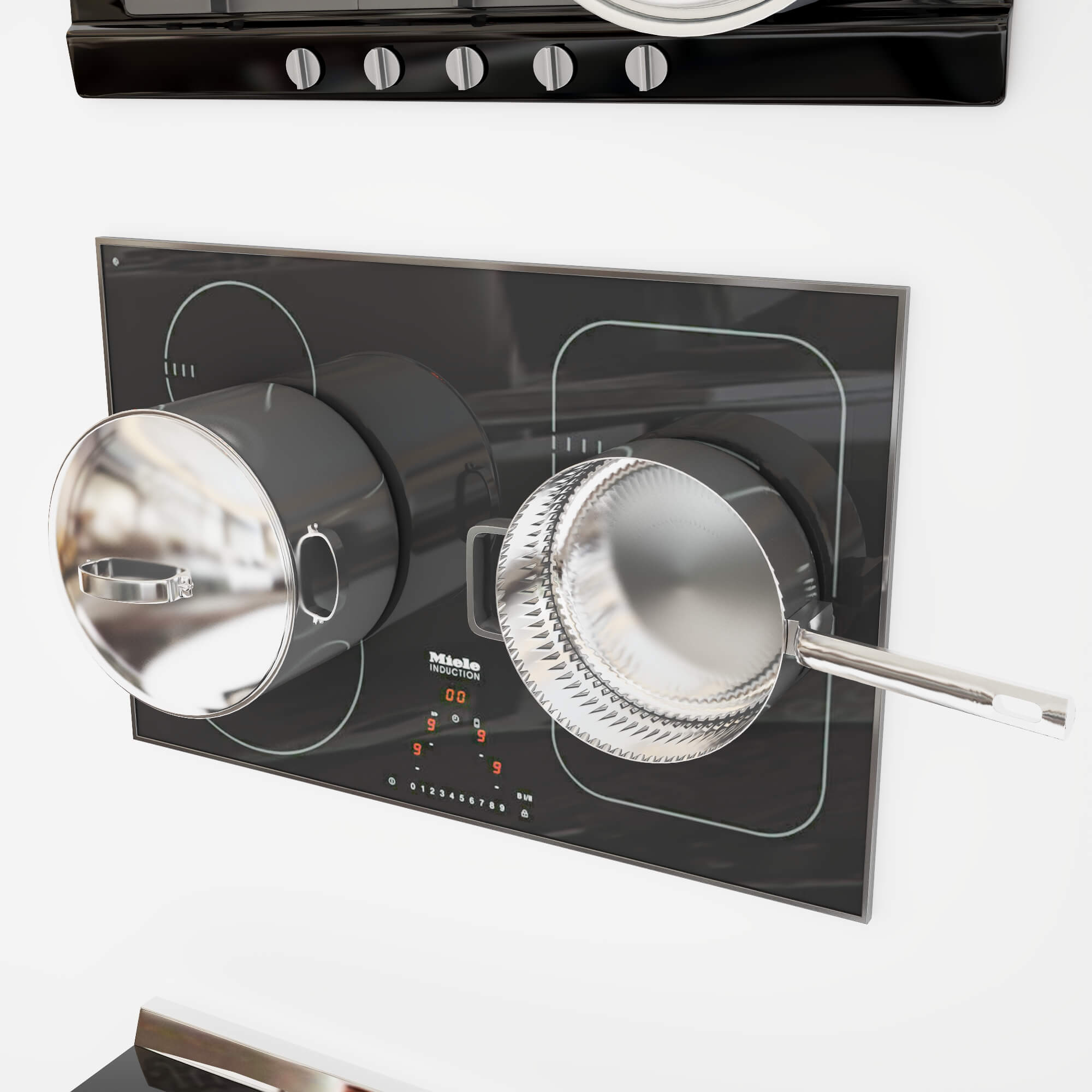Kitchen Stoves Ovens and Range Hoods Collection 3D Model