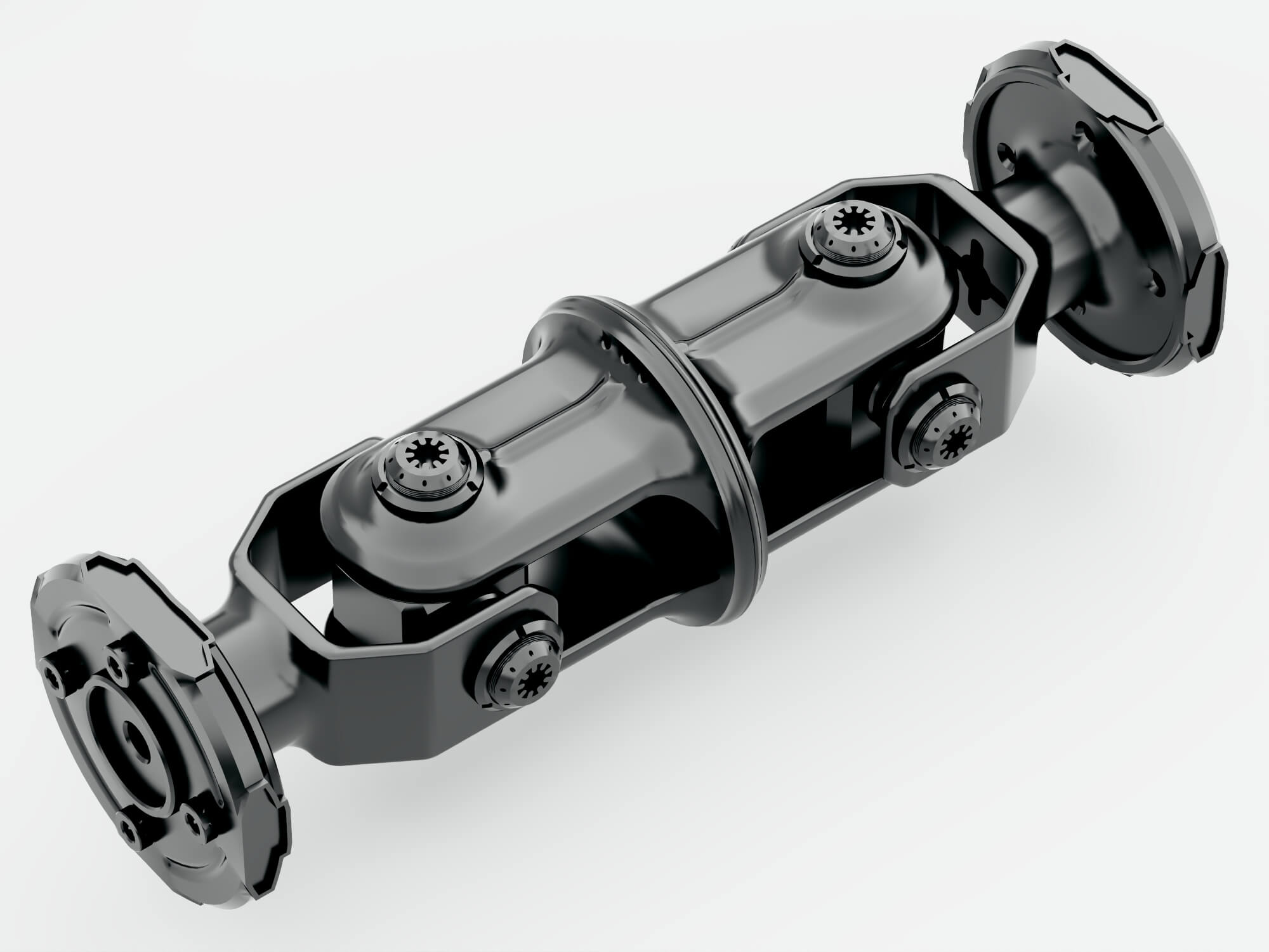 Mechanical Hardware and Industrial Parts Collection 3D Model