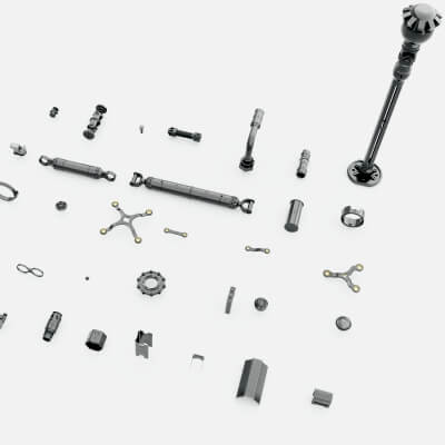 Mechanical Hardware and Industrial Parts Collection