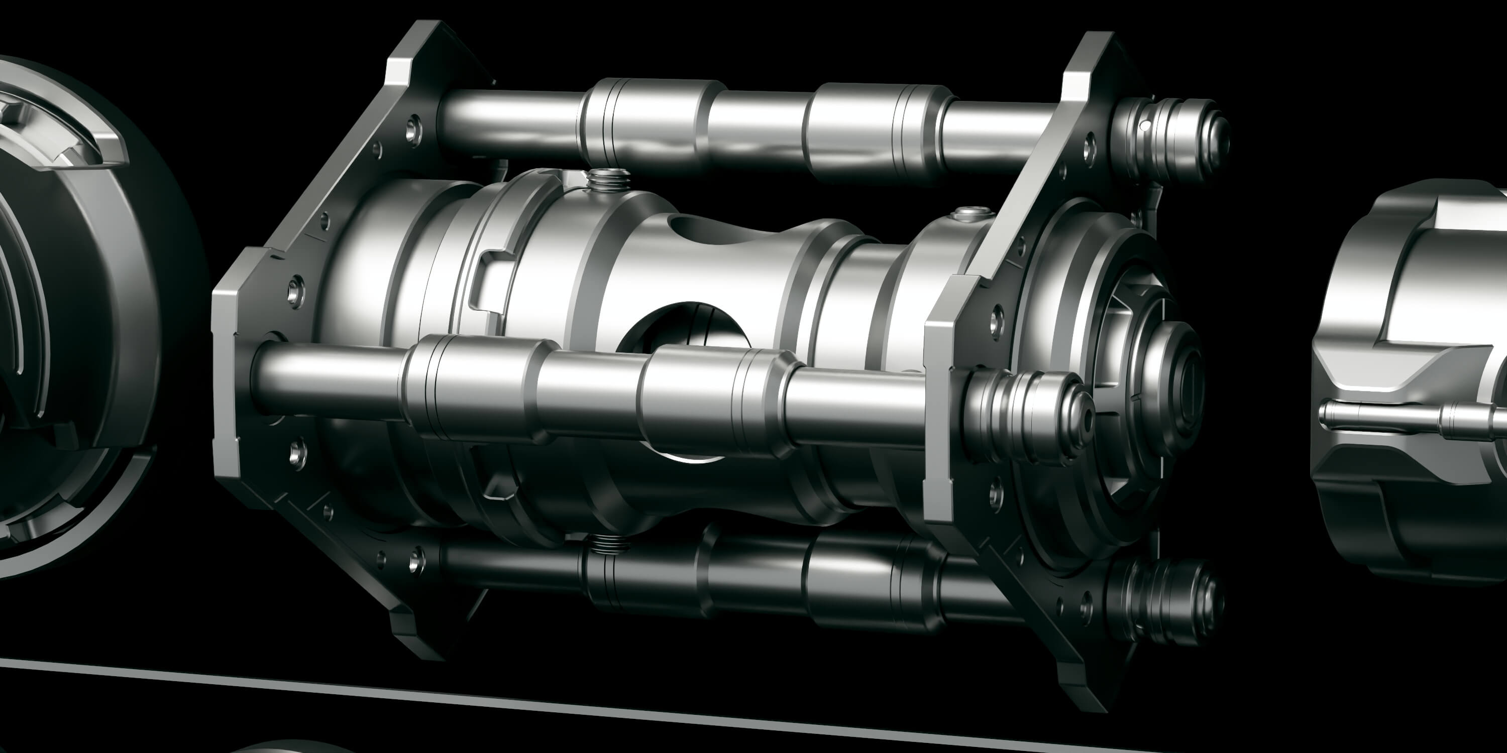 Sci-Fi Hard Surface Mechanical Parts Collection 3D Model