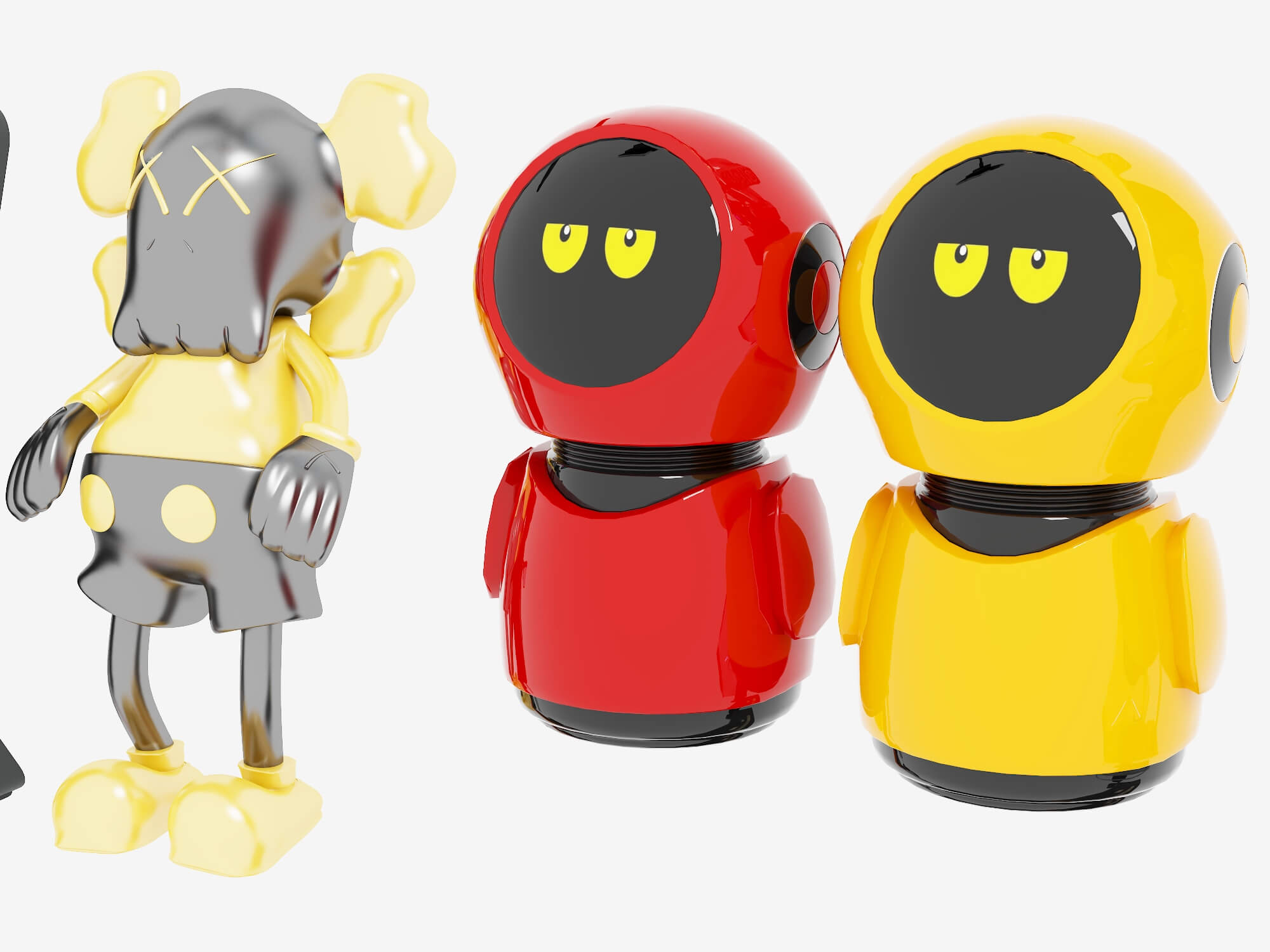Tech Gadgets and Gaming Peripherals Collection 3D Model