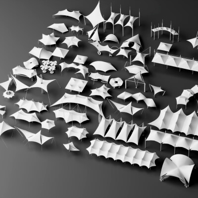 Tensile Membrane Structures and Canopy Collection