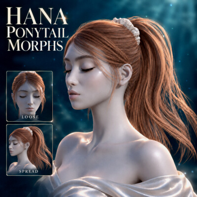 Morphs for Hana Ponytail