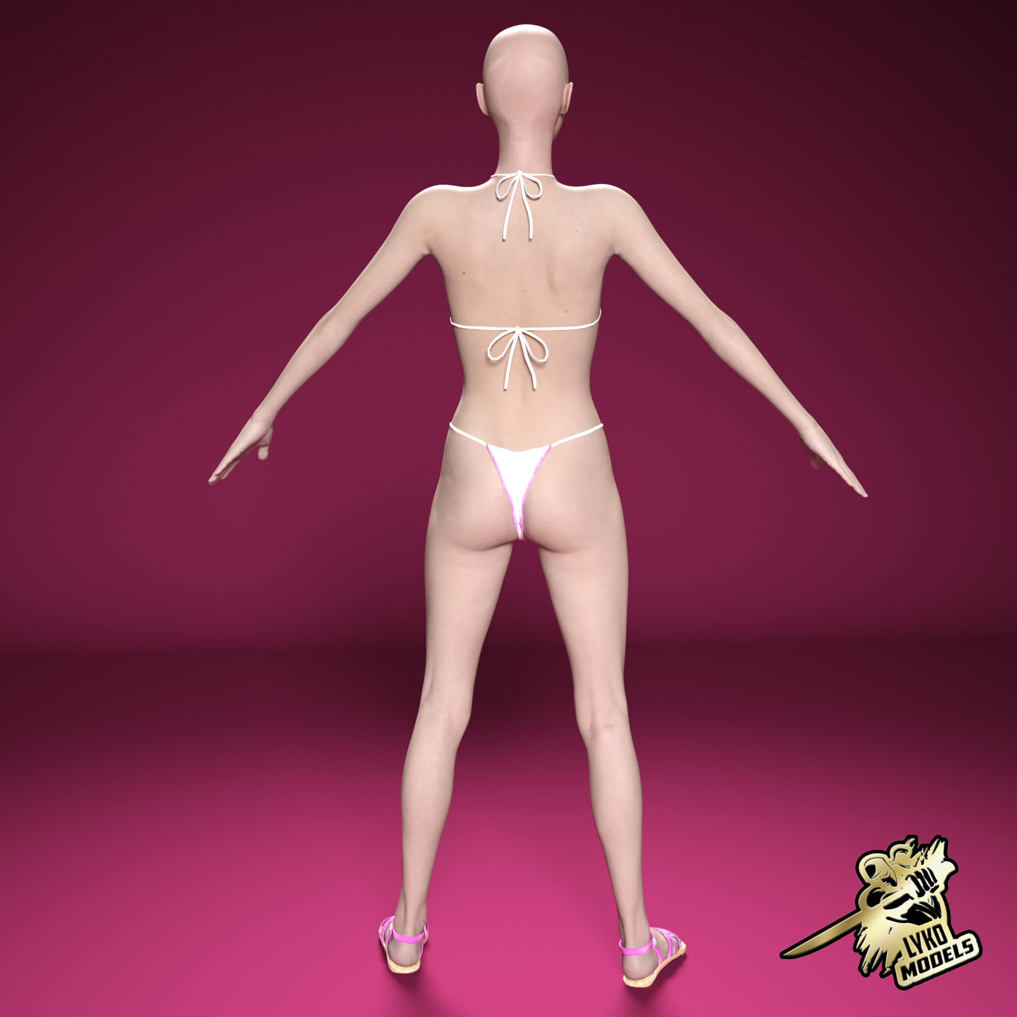 Lyko3D Vera OC 2026 G8F Character Package Daz Content