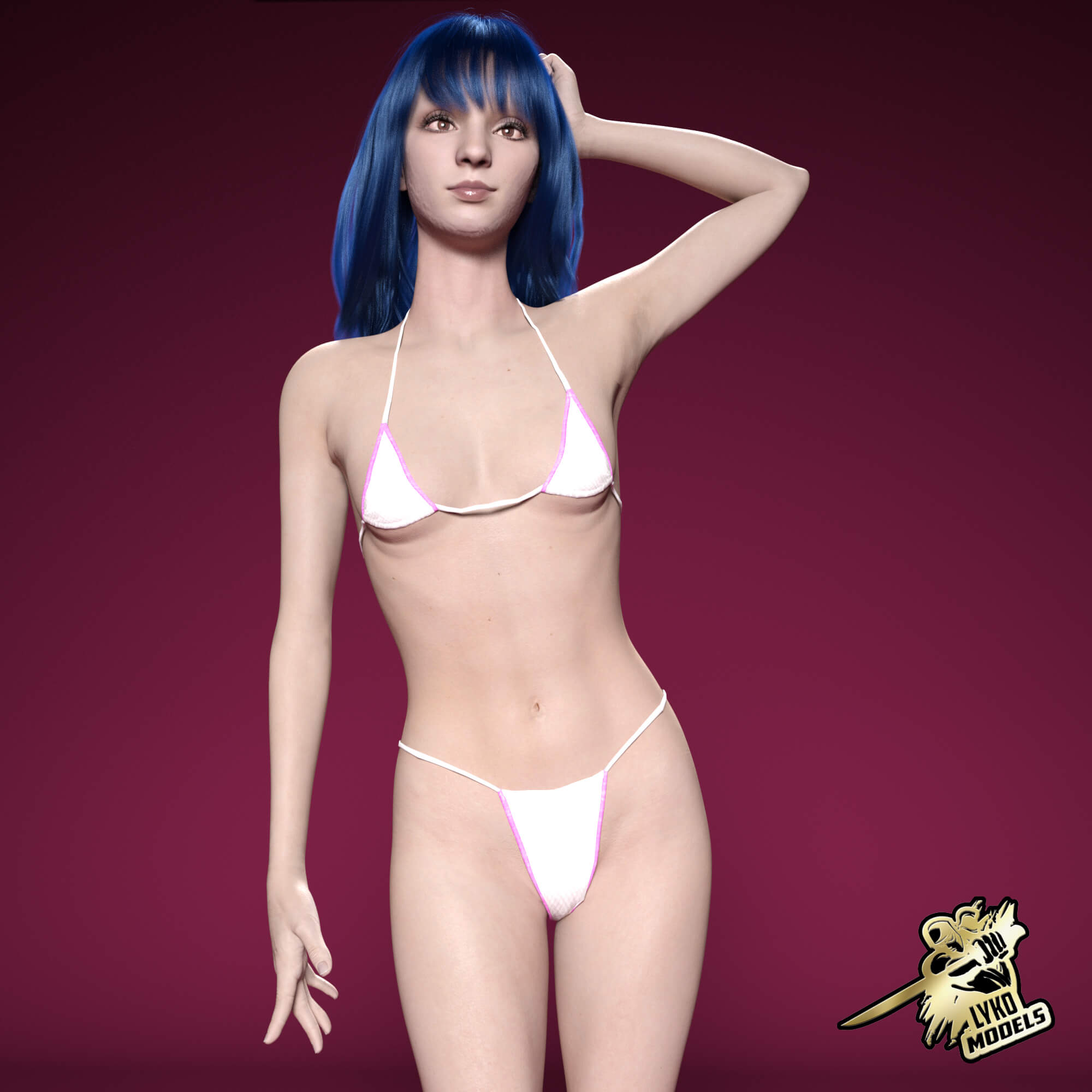 Lyko3D Vera OC 2026 G8F Character Package Daz Content