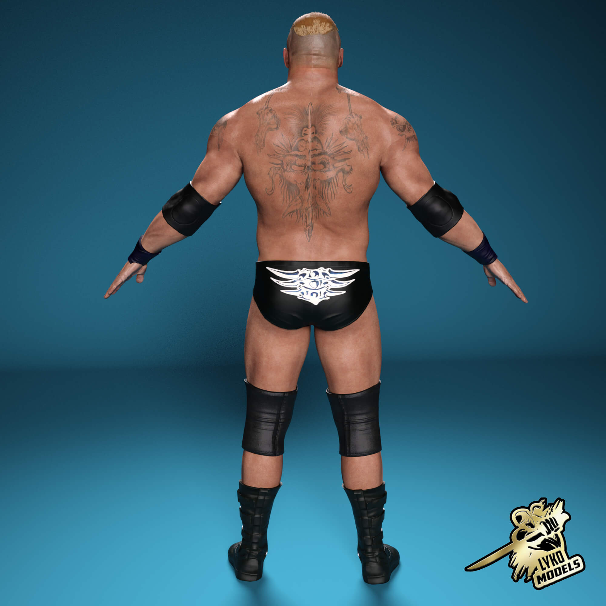 WWE Brock Lesnar 2003 G8M Character Package Daz Content